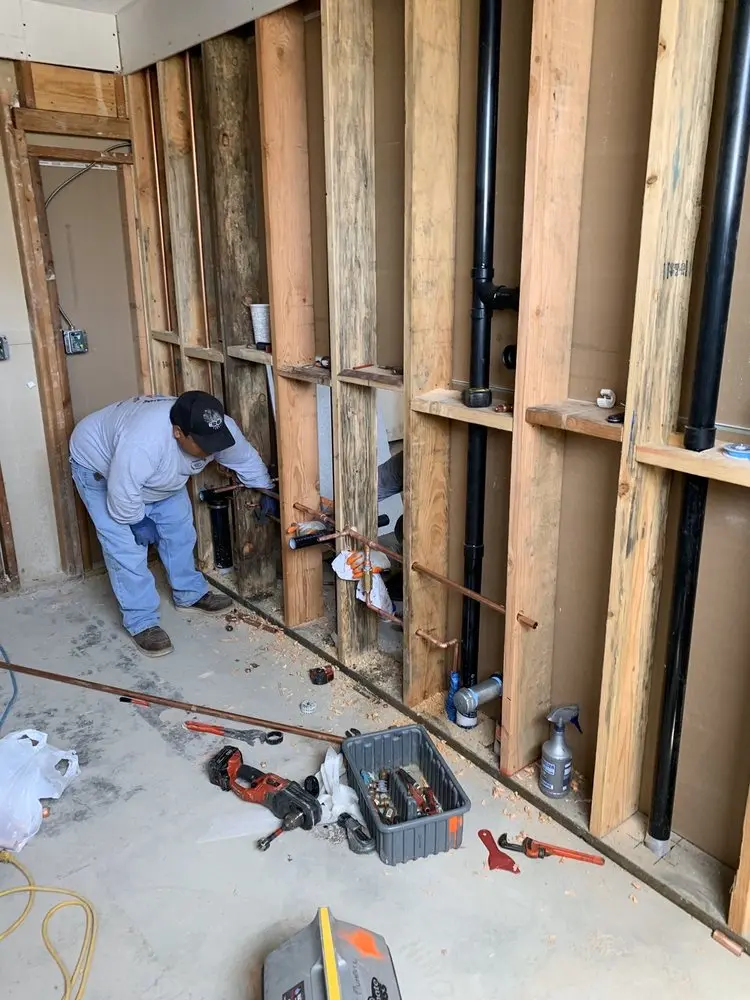 Commercial rough-in plumbing for Water Heater Replacement in Manchester Park